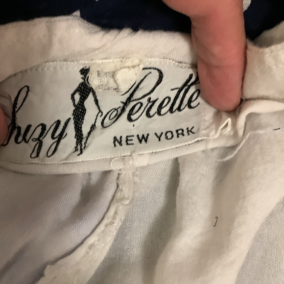 Authentic Vintage 1950s Suzy Perette New York Polka Dot Dress - Picture 11 of 12